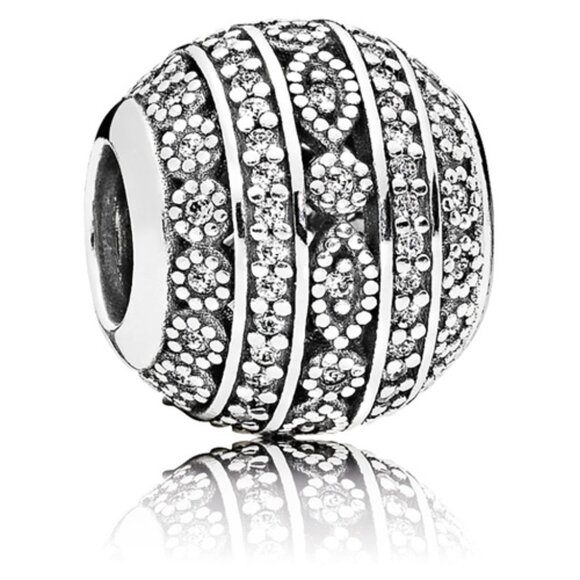 Pandora Glittering Shapes Charm with Clear Zirconia - Picture 1 of 8